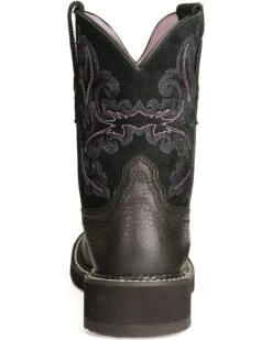 Ariat Women's Fatbaby Deertan Western Boots - Round Toe -Bootmith and Co. Store 031314 89 BK