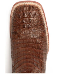 Ferrini Men's Caiman Croc Print Western Boots - Broad Square Toe -Bootmith and Co. Store 036G45 36 P6