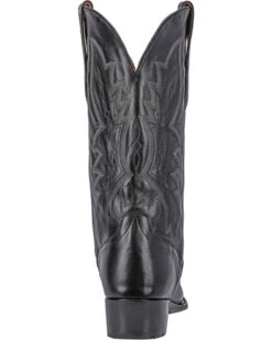 El Dorado Men's Round Toe Vanquished Calf Western Boots -Bootmith and Co. Store 036V29 89 BK