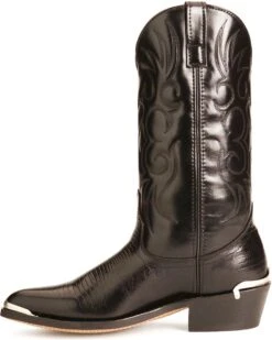 Laredo Men's Lizard Print Western Boots - Pointed Toe -Bootmith and Co. Store 038173 89 LT