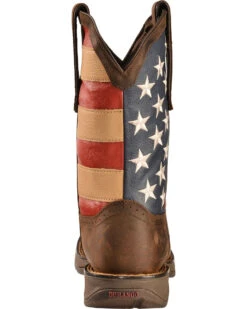 Durango Men's Patriotic Square Toe Western Boots 15 Durango Men's Patriotic Square Toe Western Boots -Bootmith and Co. Store 038782 41 BK