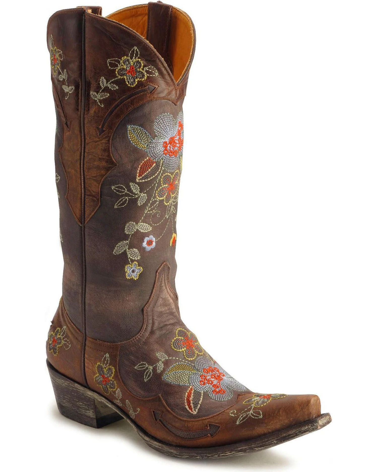 Old Gringo Women's Ultra Vintage Bonnie Western Boots - Snip Toe 3 Old Gringo Women's Ultra Vintage Bonnie Western Boots - Snip Toe