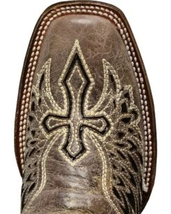 Corral Women's Sequin Wing & Cross Inlay Western Boots - Square Toe -Bootmith and Co. Store 045U62 89 TP