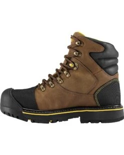 Keen Men's Milwaukee Mid Waterproof Boots - Steel Toe -Bootmith and Co. Store 050P88 B8 LT
