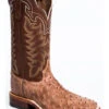 Tony Lama Men's San Saba Full Quill Ostrich Exotic Boots -Bootmith and Co. Store 066814 47 P1