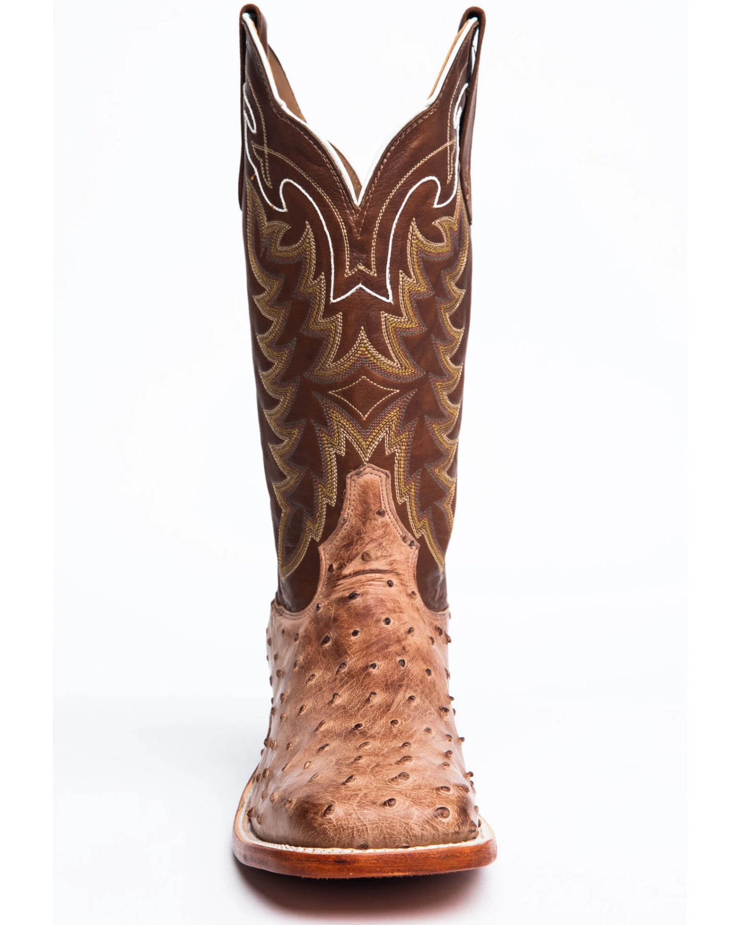 Tony Lama Men's San Saba Full Quill Ostrich Exotic Boots 10 Tony Lama Men's San Saba Full Quill Ostrich Exotic Boots - Image 8