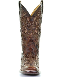 Corral Women's Embroidered Stud Inlay Western Boots 10 Corral Women's Embroidered Stud Inlay Western Boots -Bootmith and Co. Store 2000213351 200 FT