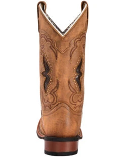 Laredo Women's Spellbound Western Performance Boots - Broad Square Toe   -Bootmith and Co. Store 2000217276 280 BK