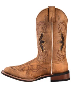 Laredo Women's Spellbound Western Performance Boots - Broad Square Toe   -Bootmith and Co. Store 2000217276 280 LT
