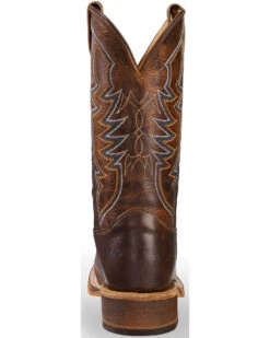 Justin Bent Rail Men's Navigator Western Boots - Square Toe -Bootmith and Co. Store 2000217438 200 BK