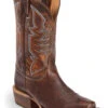 Justin Bent Rail Men's Navigator Western Boots - Square Toe