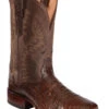 El Dorado Men's Handmade Caiman Belly Stockman Boots - Broad Square Toe -Bootmith and Co. Store 2000221946 221 P1