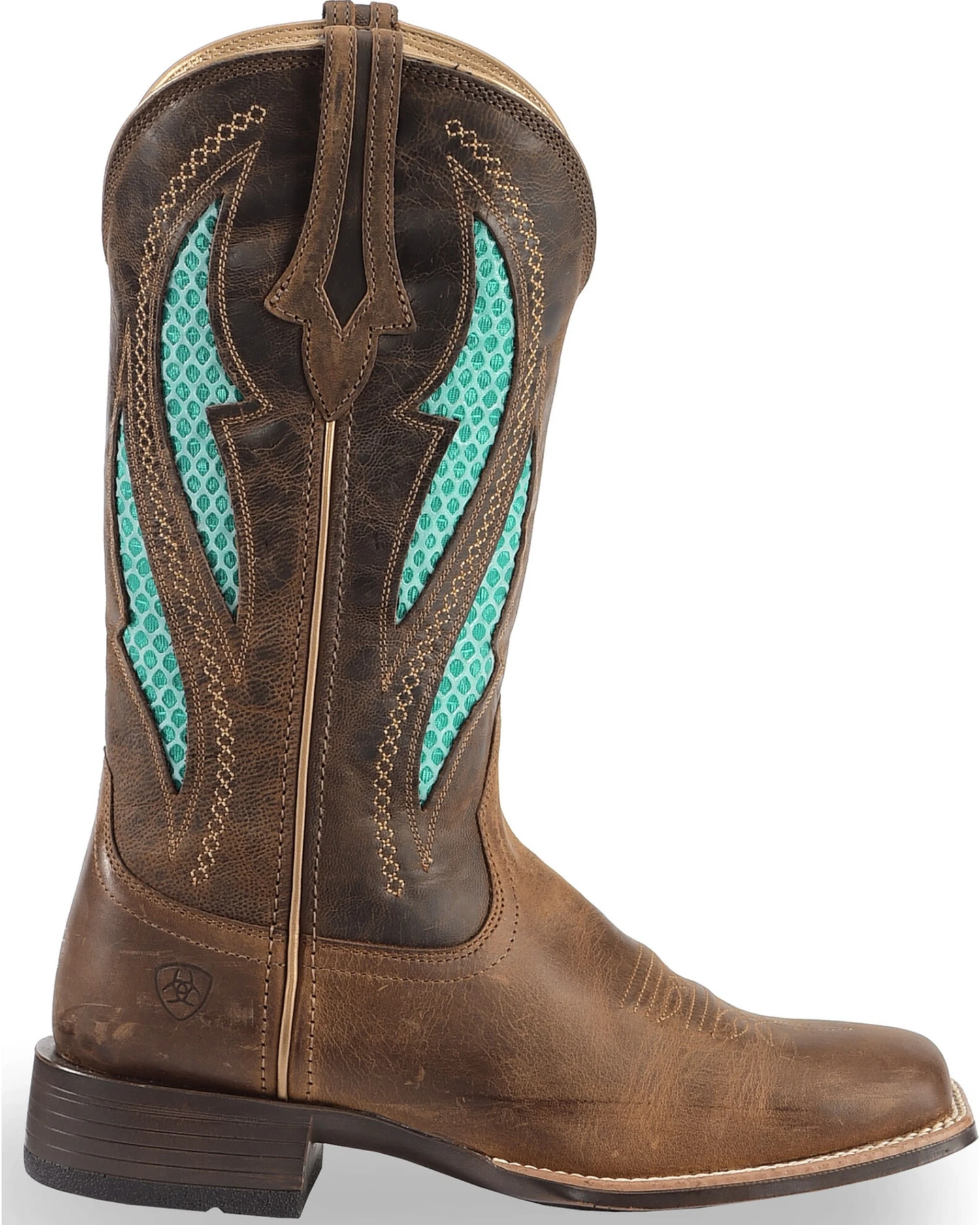 Ariat Women's VentTEK Ultra Quickdraw Western Performance Boots - Broad Square Toe 4 Ariat Women's VentTEK Ultra Quickdraw Western Performance Boots - Broad Square Toe - Image 2
