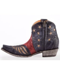 Old Gringo Women's United Patriotic Booties - Snip Toe 14 Old Gringo Women's United Patriotic Booties - Snip Toe -Bootmith and Co. Store 2000242242 400 LT