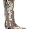 Corral Women's Flower Embroidery Western Boots - Snip Toe -Bootmith and Co. Store 2000275620 205 P1