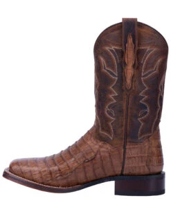 Dan Post Men's Kingsly Caiman Western Boots - Broad Square Toe -Bootmith and Co. Store 2000276157 240 P3