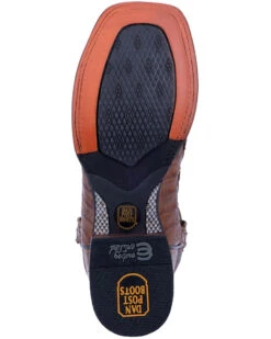 Dan Post Men's Kingsly Caiman Western Boots - Broad Square Toe -Bootmith and Co. Store 2000276157 240 P7