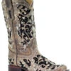 Corral Women's Sequin Inlay Western Boots - Square Toe -Bootmith and Co. Store 2000280080 200 P1