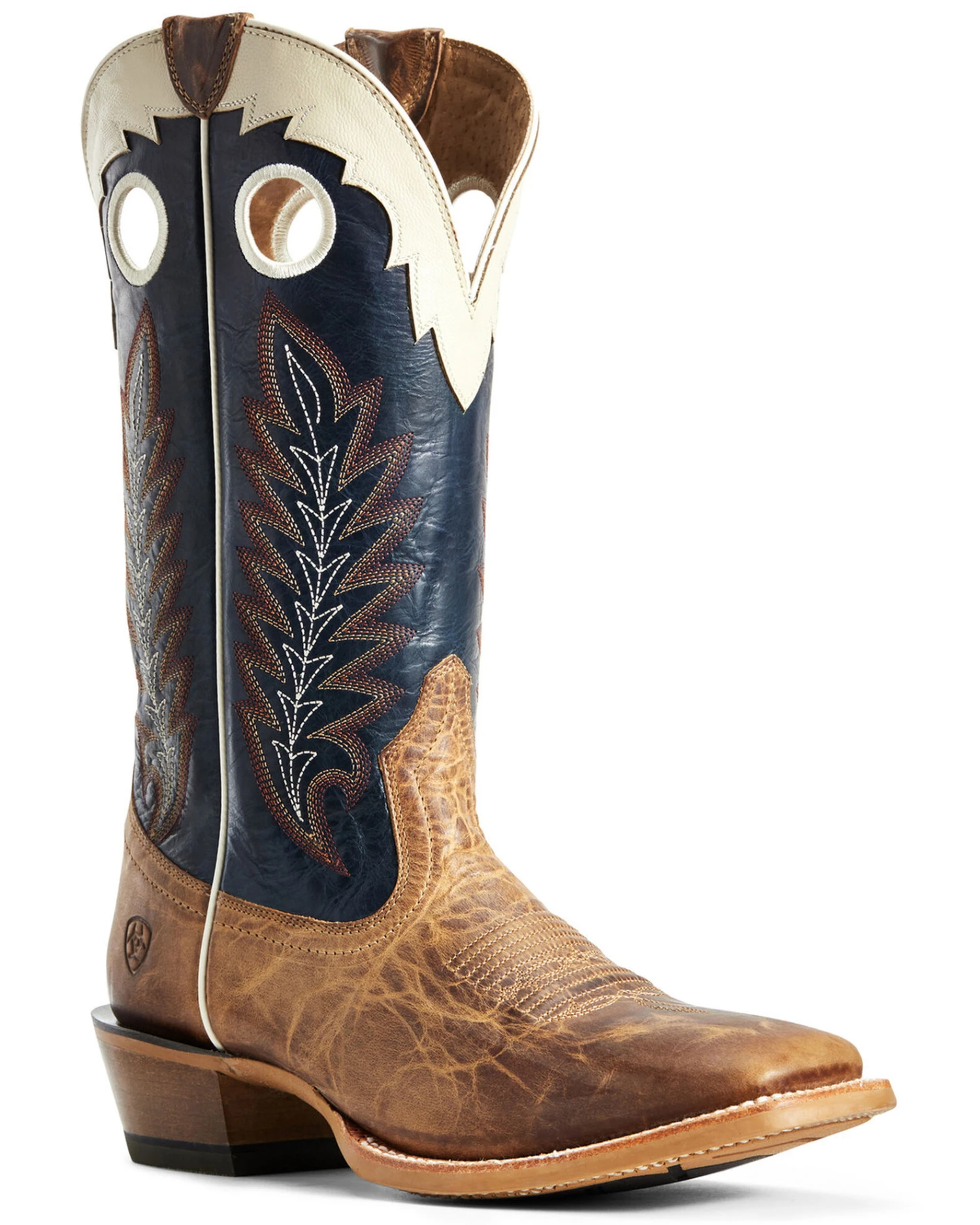 Ariat Men's Wildstock Real Deal Western Performance Boots - Broad Square Toe 3 Ariat Men's Wildstock Real Deal Western Performance Boots - Broad Square Toe