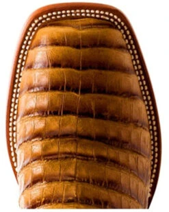 Horse Power Men's Toasted Caiman Print Western Boots - Square Toe -Bootmith and Co. Store 2000285899 280 P5