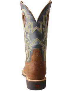 Twisted X Men's Top Hand Western Boots - Broad Square Toe -Bootmith and Co. Store 2000287424 230 P4