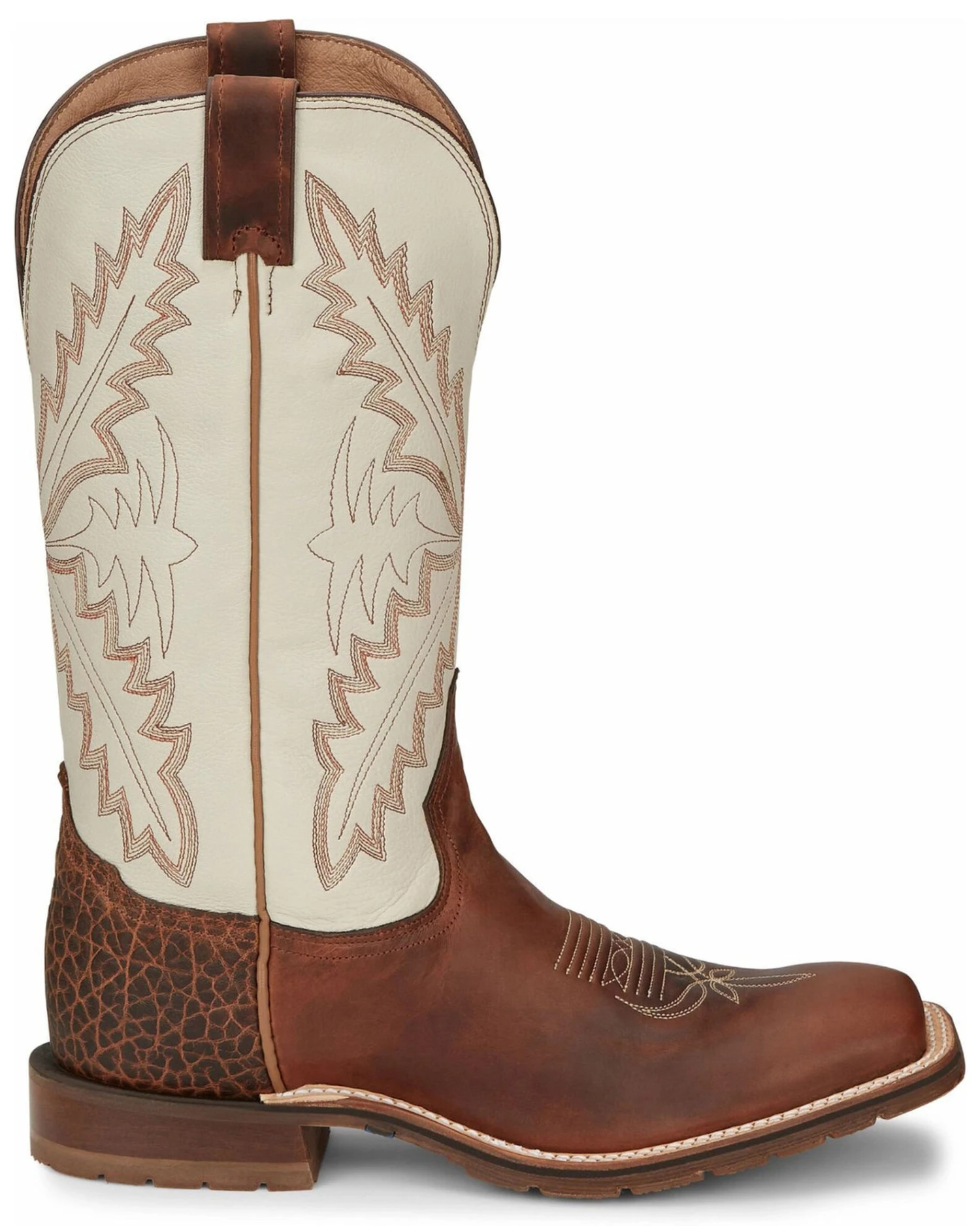Tony Lama Men's Antonio Brown Western Boots - Broad Square Toe 4 Tony Lama Men's Antonio Brown Western Boots - Broad Square Toe - Image 2