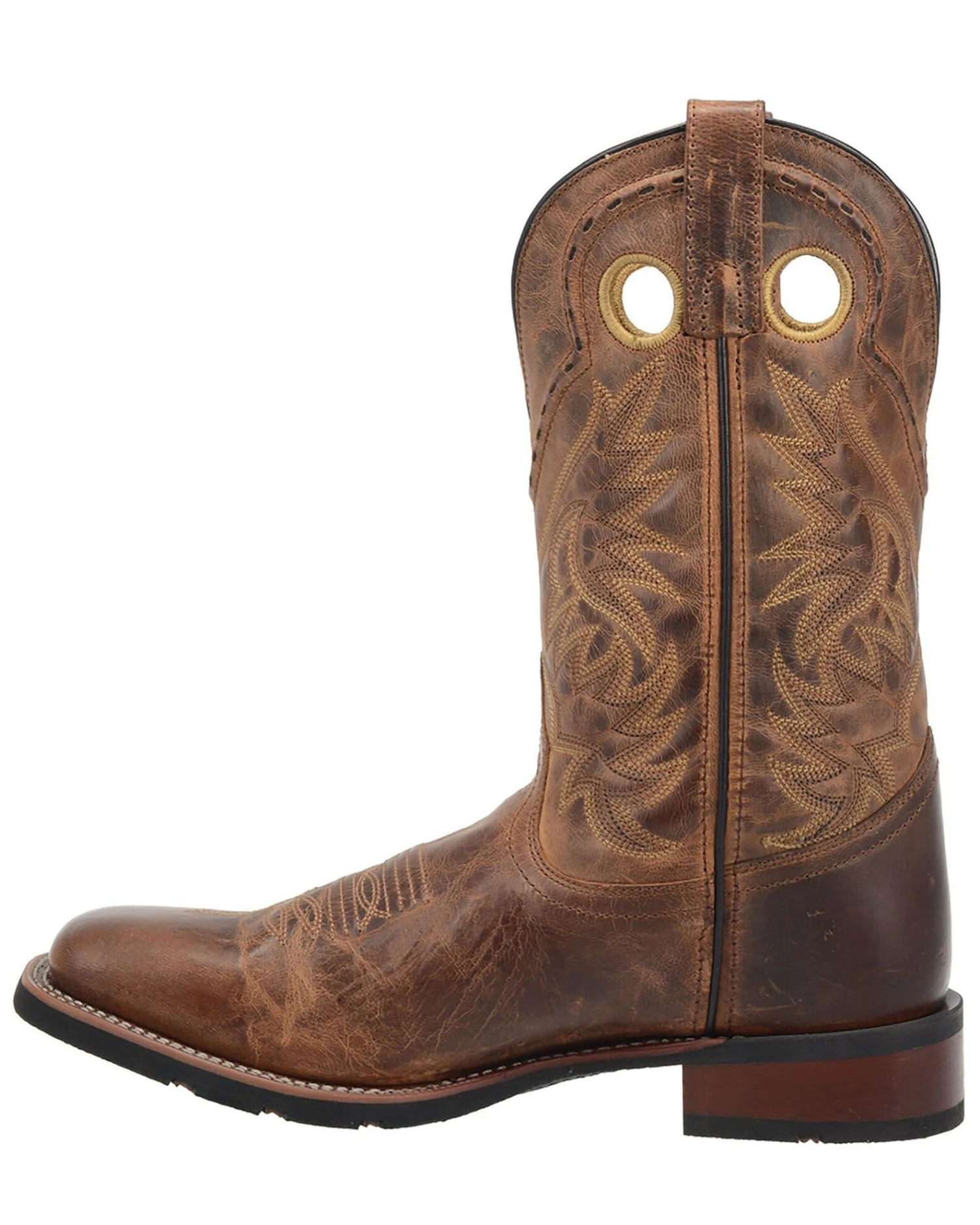 Laredo Men's Kane Western Boots - Broad Square Toe 5 Laredo Men's Kane Western Boots - Broad Square Toe - Image 3