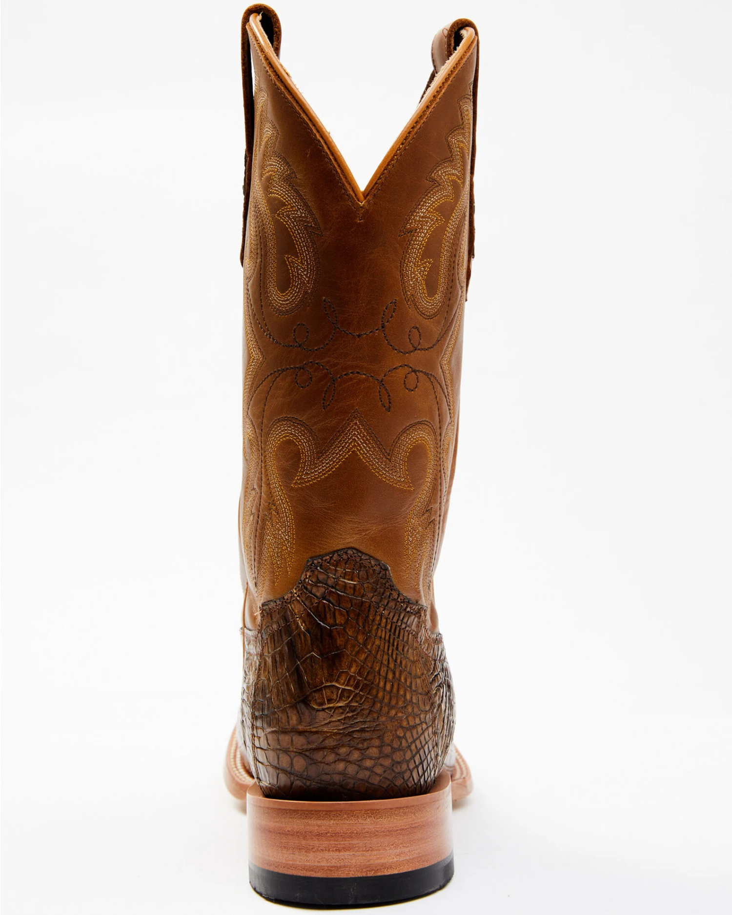 Cody James Men's Exotic Caiman Tail Skin Western Boots - Broad Square Toe 7 Cody James Men's Exotic Caiman Tail Skin Western Boots - Broad Square Toe - Image 5
