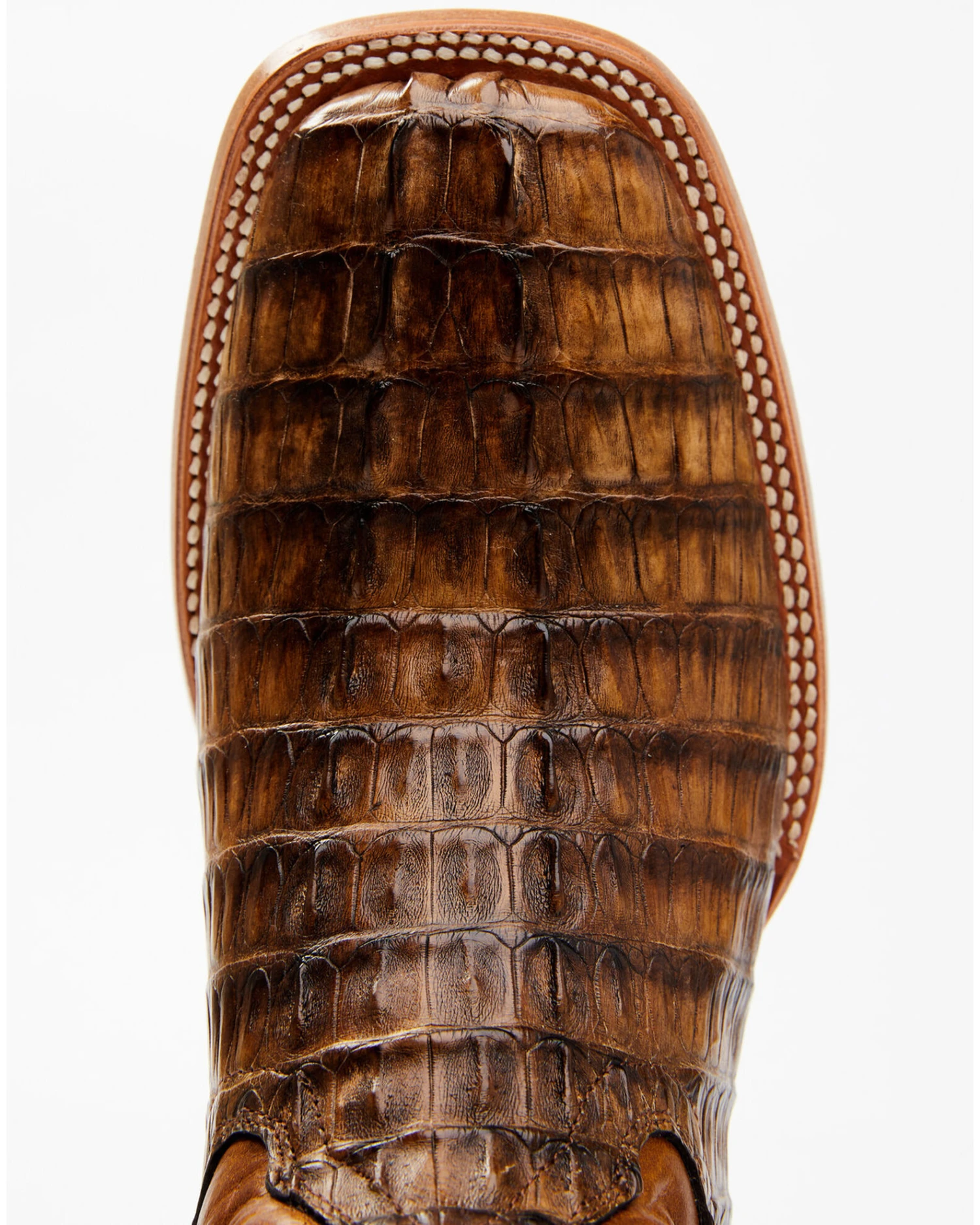 Cody James Men's Exotic Caiman Tail Skin Western Boots - Broad Square Toe 8 Cody James Men's Exotic Caiman Tail Skin Western Boots - Broad Square Toe - Image 6