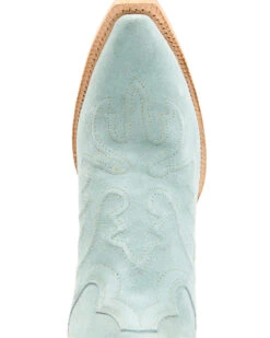 Dan Post Women's Suede Western Boots - Snip Toe -Bootmith and Co. Store 2000339119 330 P6