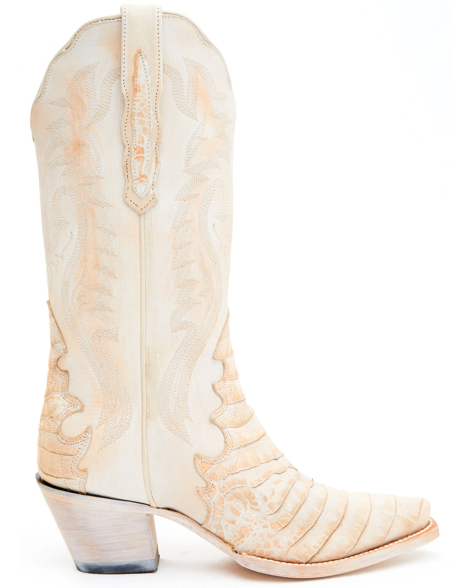 Dan Post Women's Caiman Print Western Boots - Snip Toe 4 Dan Post Women's Caiman Print Western Boots - Snip Toe - Image 2
