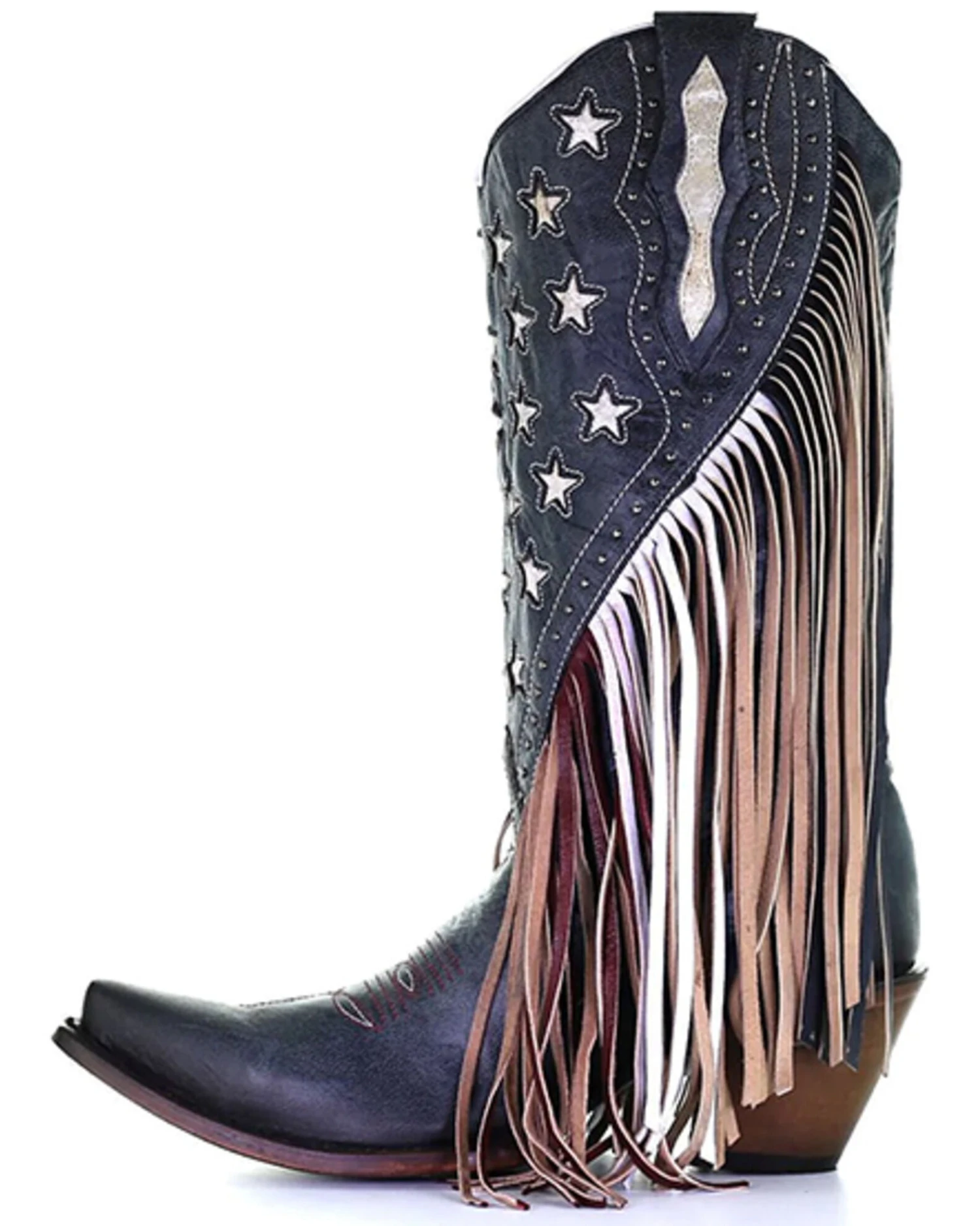 Corral Women's Lamb Stars Inlay & Studs Western Boots - Snip Toe 5 Corral Women's Lamb Stars Inlay & Studs Western Boots - Snip Toe - Image 3