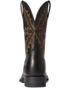 Ariat Men's Qualifier Night Sky Western Performance Boots - Broad Square Toe -Bootmith and Co. Store 2000340988 001 P3