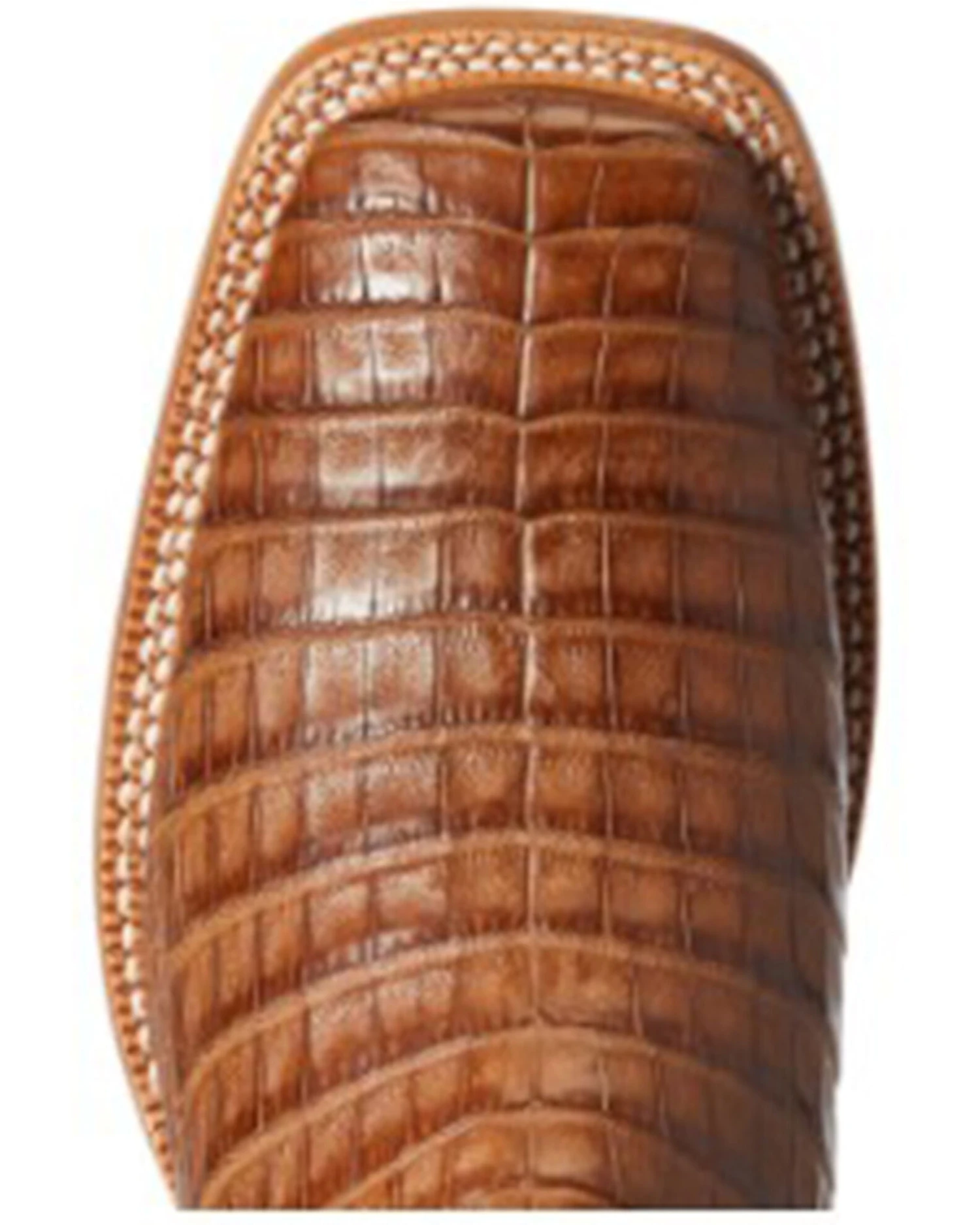 Ariat Men's Denton Exotic Caiman Belly Skin Western Boots - Broad Square Toe 6 Ariat Men's Denton Exotic Caiman Belly Skin Western Boots - Broad Square Toe - Image 4