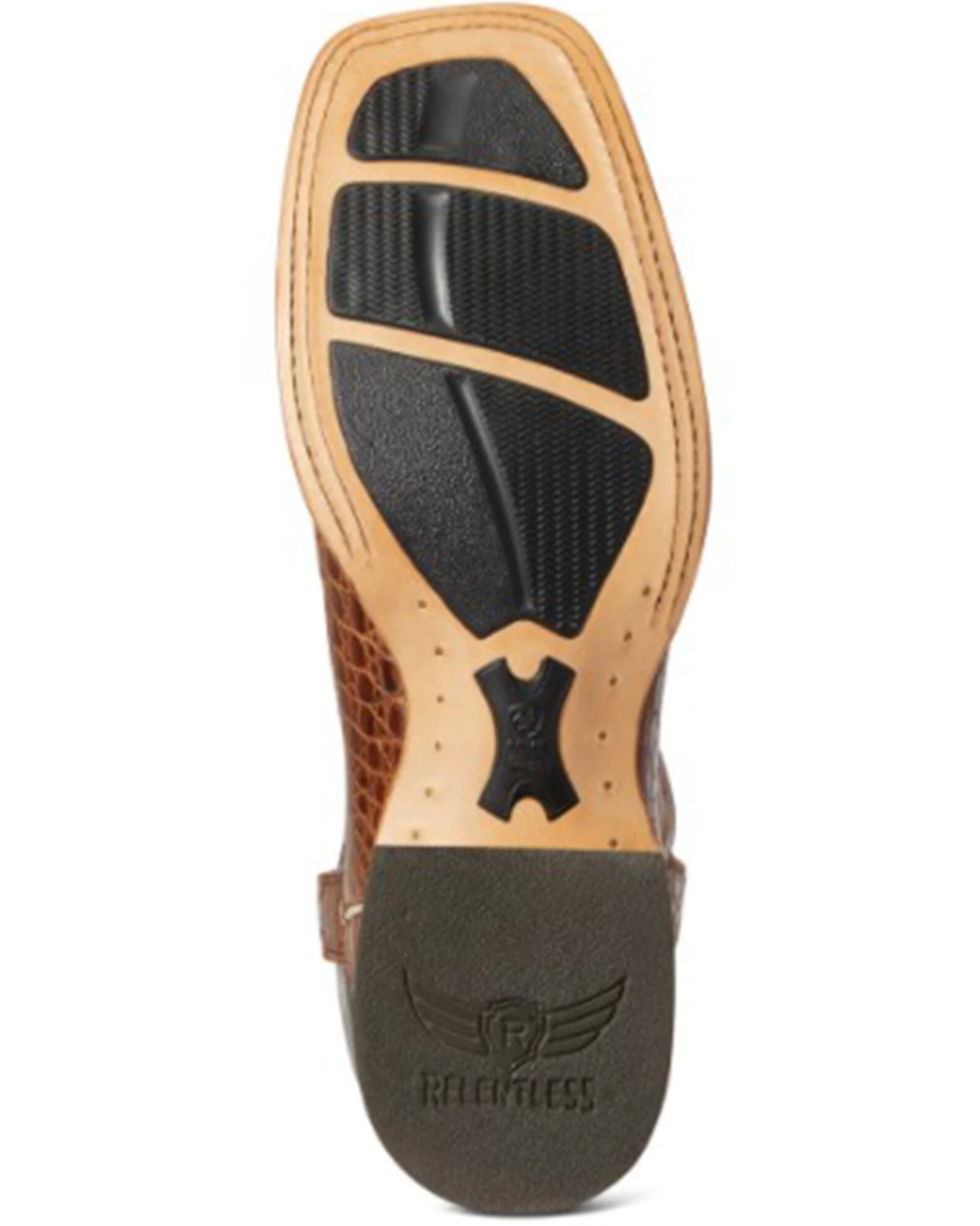 Ariat Men's Denton Exotic Caiman Belly Skin Western Boots - Broad Square Toe 7 Ariat Men's Denton Exotic Caiman Belly Skin Western Boots - Broad Square Toe - Image 5