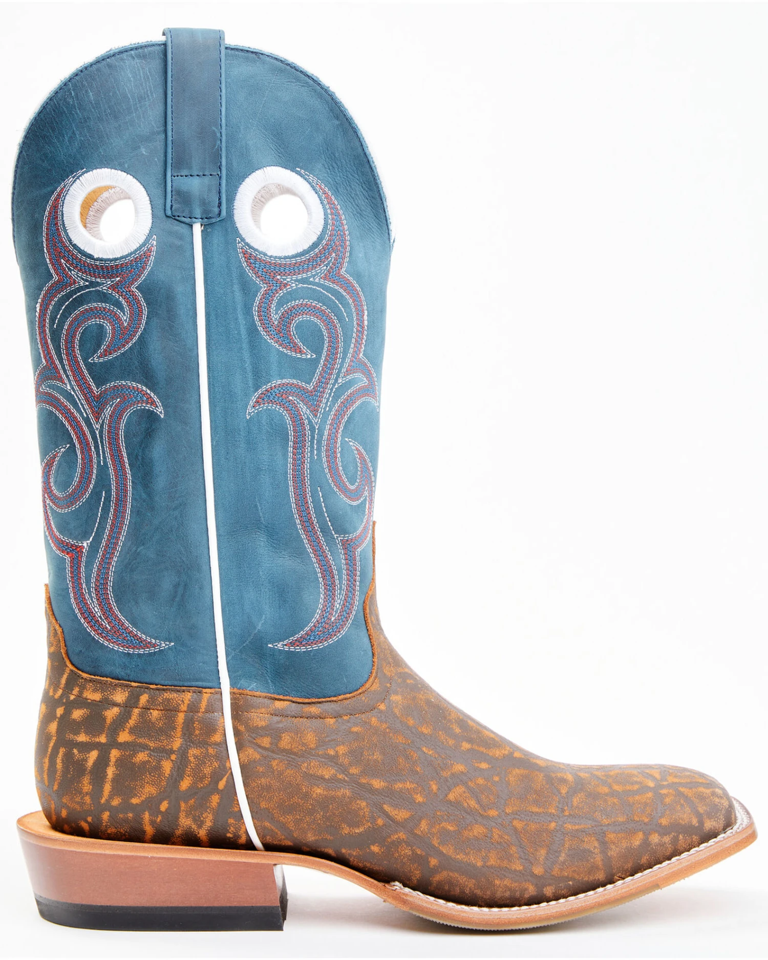 HorsePower Men's Sugared Western Boots - Broad Square Toe 4 HorsePower Men's Sugared Western Boots - Broad Square Toe - Image 2