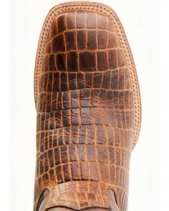 Moonshine Spirit Men's Tully Croc Print Western Boots - Broad Square Toe -Bootmith and Co. Store 2000343042 235 P6