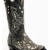 Corral Men's Exotic Python Skin Inlay Western Boots - Snip Toe 1 Corral Men's Exotic Python Skin Inlay Western Boots - Snip Toe -Bootmith and Co. Store 2000345254 944 P1