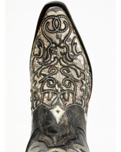 Corral Men's Exotic Python Skin Inlay Western Boots - Snip Toe 14 Corral Men's Exotic Python Skin Inlay Western Boots - Snip Toe -Bootmith and Co. Store 2000345254 944 P6
