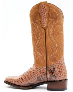 Shyanne Women's Geneva Exotic Snake Skin Western Boots - Square Toe -Bootmith and Co. Store 2000345848 280 P4