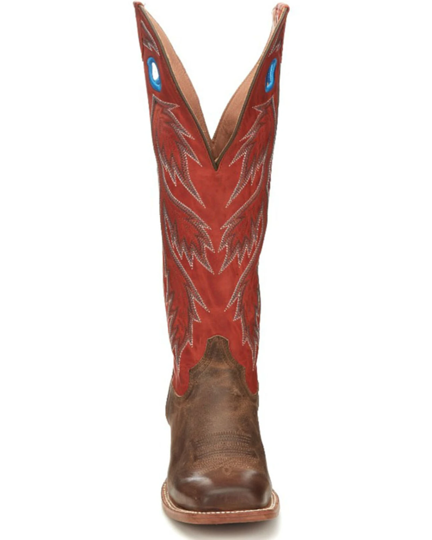 Tony Lama Men's Colburn Western Boots - Broad Square toe 6 Tony Lama Men's Colburn Western Boots - Broad Square toe - Image 4