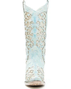 Corral Women's Glitter Inlay Western Boots - Snip Toe 12 Corral Women's Glitter Inlay Western Boots - Snip Toe -Bootmith and Co. Store 2000348271 450 P4