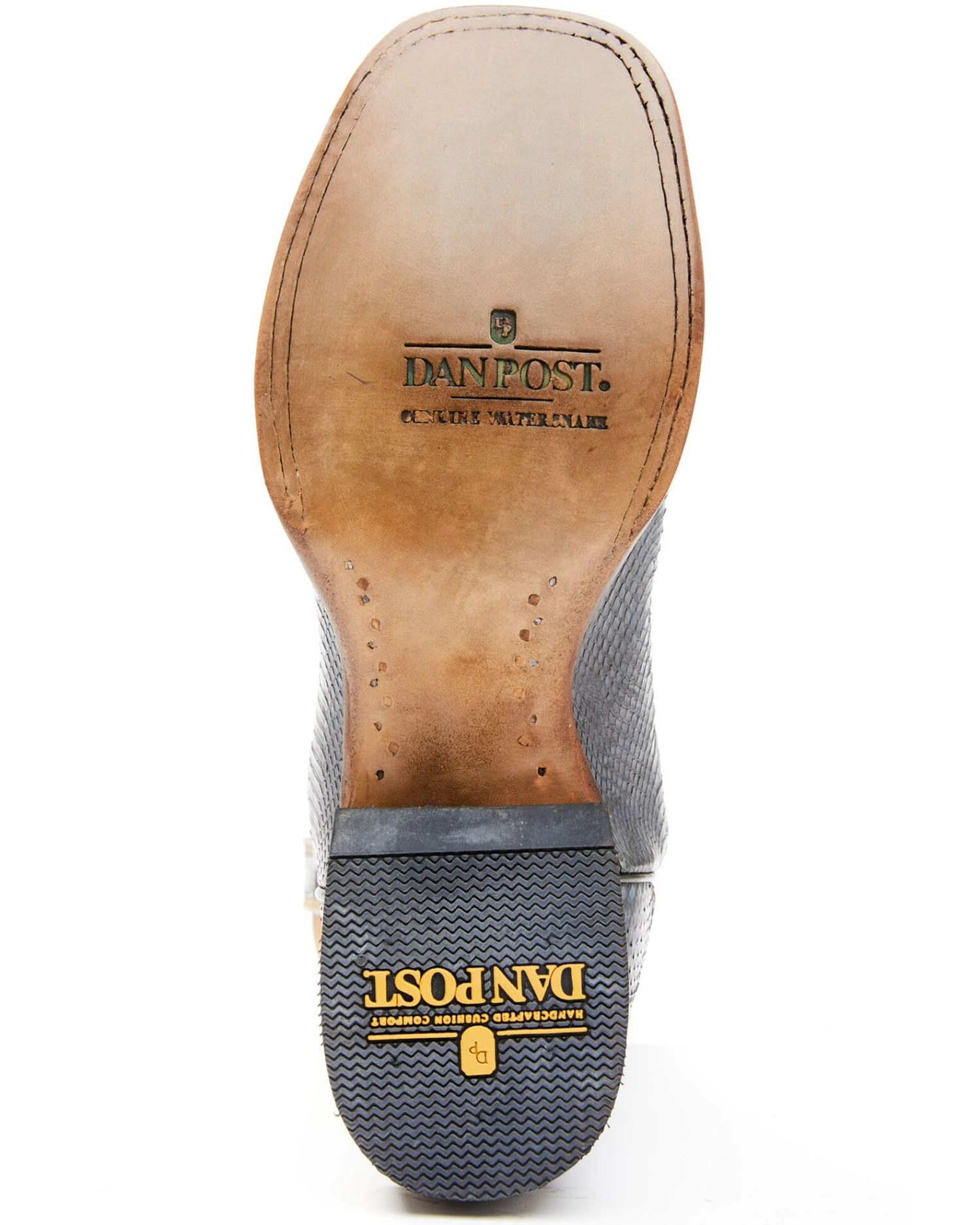 Dan Post Men's Exotic Snake Skin Western Boots - Broad Square Toe 9 Dan Post Men's Exotic Snake Skin Western Boots - Broad Square Toe - Image 7