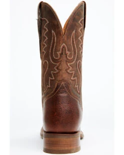 El Dorado Men's Rust Bison Western Boots - Broad Square Toe -Bootmith and Co. Store 2000350218 220 P5