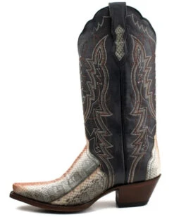 Dan Post Women's Zacatecas Exotic Watersnake Western Boots - Snip Toe 11 Dan Post Women's Zacatecas Exotic Watersnake Western Boots - Snip Toe -Bootmith and Co. Store 2000352670 020 P3