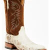 Cody James Men's Bone Python Exotic Western Boot - Broad Square Toe -Bootmith and Co. Store 2000356761 200 P1