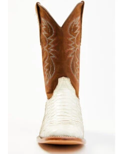Cody James Men's Bone Python Exotic Western Boot - Broad Square Toe -Bootmith and Co. Store 2000356761 200 P4