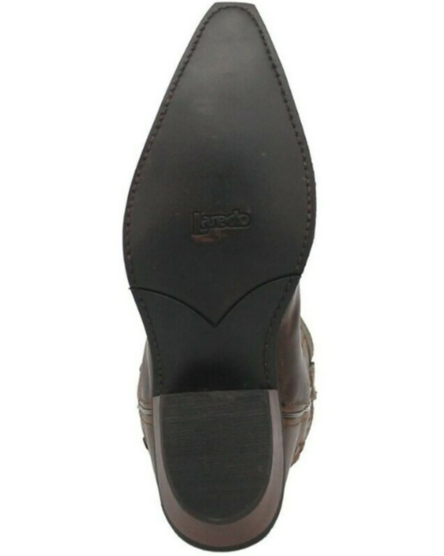 Laredo Men's Murphy Braid Bucklace Distressed Western Boots - Snip Toe 9 Laredo Men's Murphy Braid Bucklace Distressed Western Boots - Snip Toe - Image 7