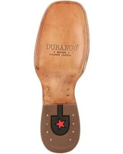 Durango Men's Exotic Pirarucu Skin Western Boots - Broad Square Toe -Bootmith and Co. Store 2000359779 201 P7