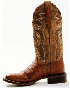 Dan Post Women's Exotic Full-Quill Ostrich Western Boots - Broad Square Toe 11 Dan Post Women's Exotic Full-Quill Ostrich Western Boots - Broad Square Toe -Bootmith and Co. Store 2000361558 200 P3